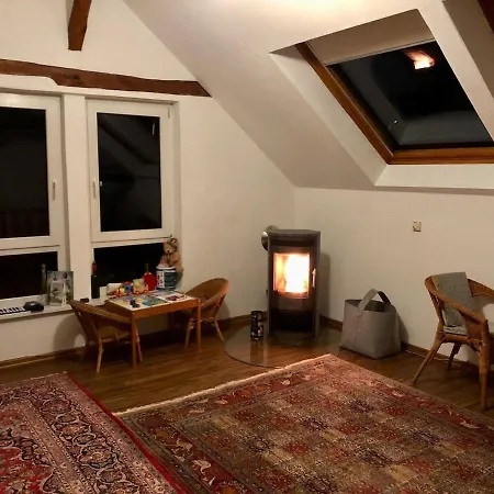 Apartment Storchennest Mit Kamin Und Sauna